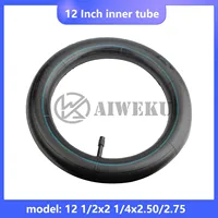 12.5 Inch 12 1/2 X 2 1/4 Inner Tube 12 1/2*2 1/4/ Inner Camera With A Bend Angle for Many Gas Electric Scooters And E-Bike Parts