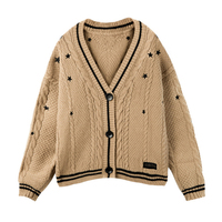 2025 Spring Taylor's Fearless Knit Cardigan TS Women Men Knitwear Sweater Coat Long Sleeve V-neck Knitted Tops Unisex Clothes