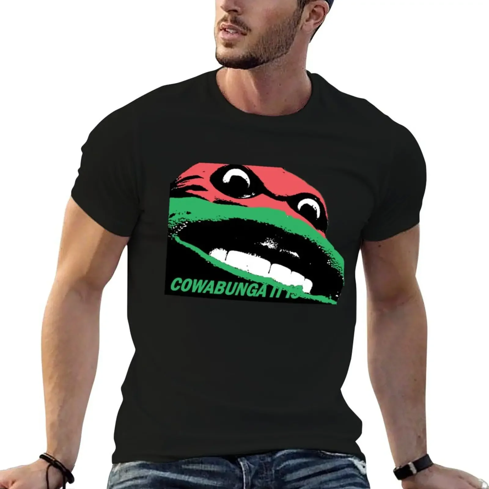 

Cowabunga It Is T-Shirt kawaii clothes anime vintage t shirt men