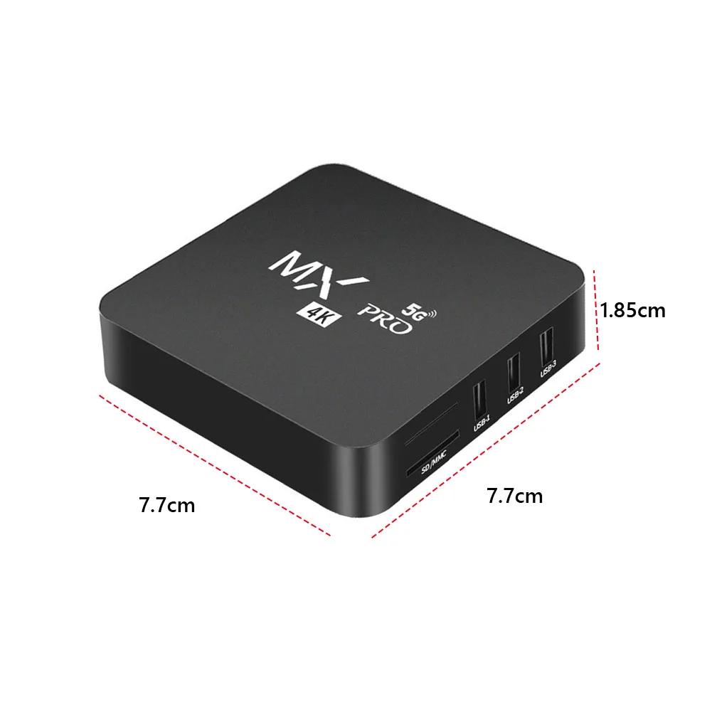 Android 12 Smart TV Box RK3228A رباعي النواة 2.4G&5G Dual WiF Home Video Player 4K HD TV Media Player RAM 1GB ROM 8GB