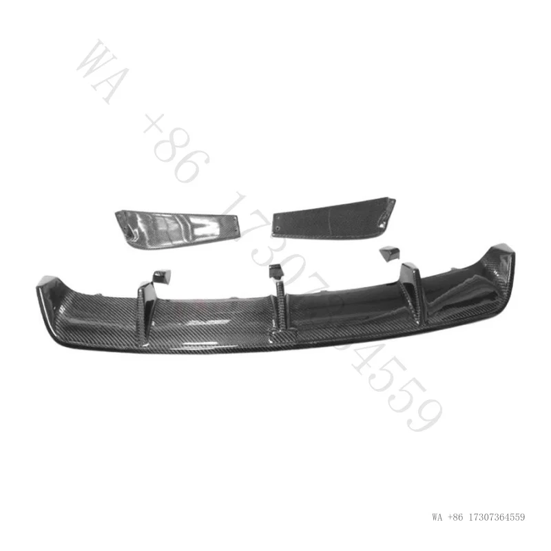 Hot Suitable for Mercedes-Benz CLA-Class W117 modified R-style carbon fiber lip spoiler rear bumper surround