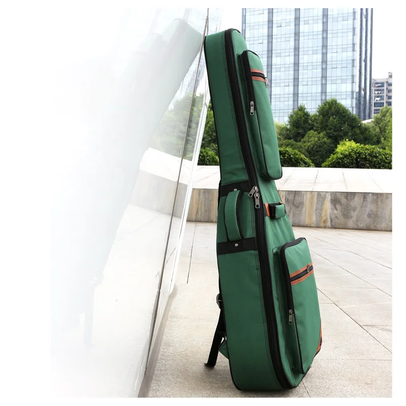 Ergonomics 42inch Guitar Bag Breathable Comfortable Wood Guitar Case 43inch Ballad Guitar Bags Cover Big Acoustic Guitar Box