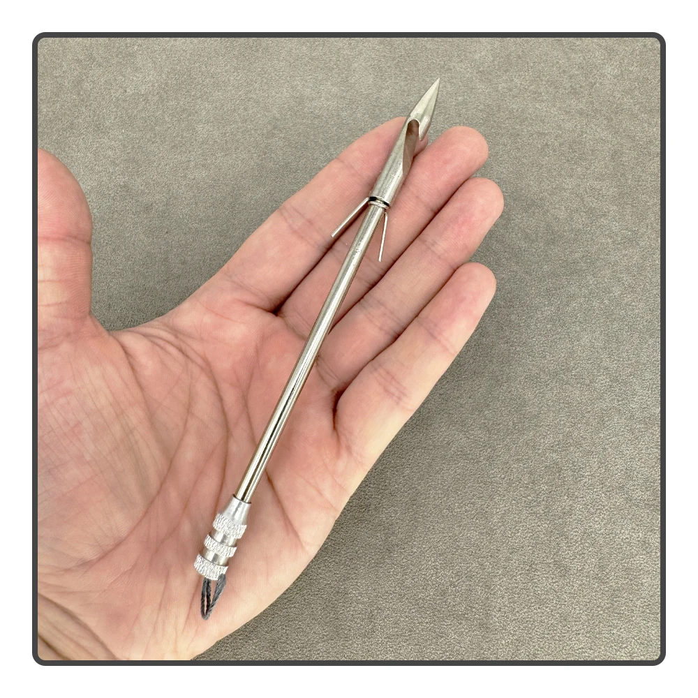 1pc Multi-Model Stainless Steel Harpoon Replacement Head With 8mm Universal Screw Fixation Fishing Dart Fishing Accessories - view 4