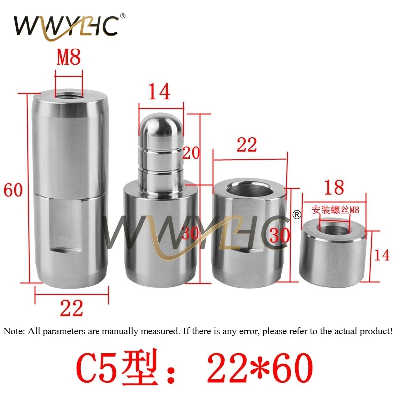Precision Mold Guide Column Sleeve Blow Molding Injection Pressure Ring CV Type Auxiliary Positioning C5 Type