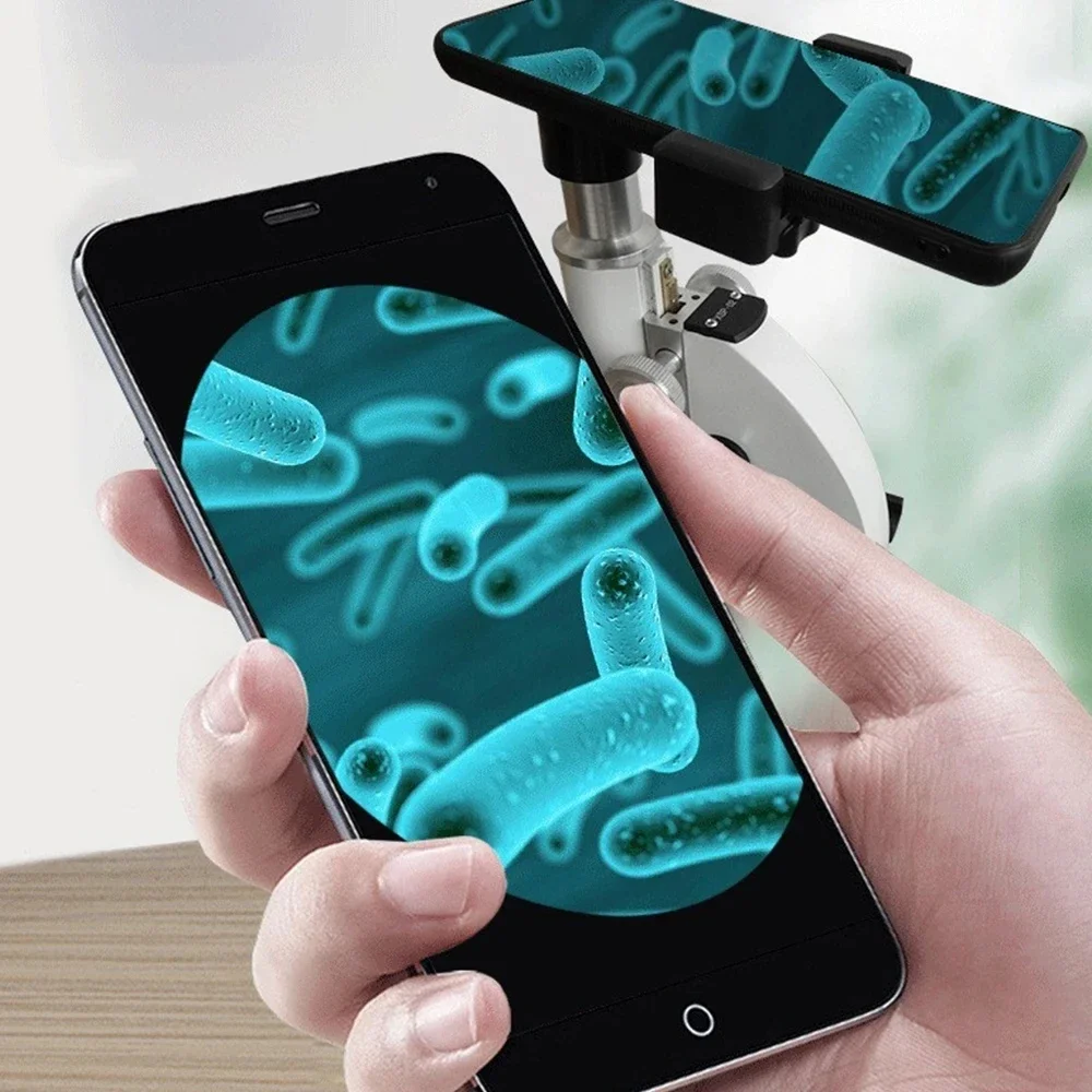 المجهر البيولوجي البصري 40-10000X عالية التكبير HD التصوير الفوتوغرافي المدرسة المتوسطة جامعة العلوم المجهر الحيوانات المنوية