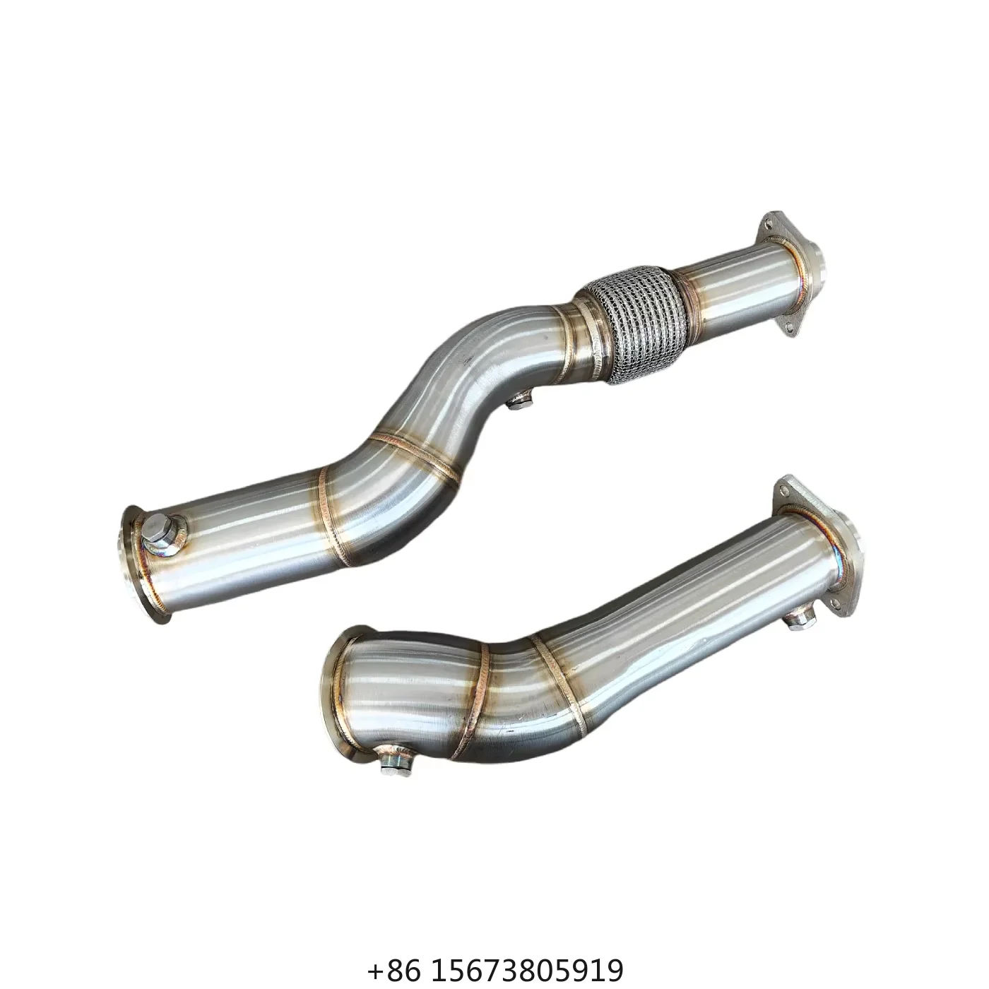 

G8X M2 M3 M4 S58 Stainless Steel Downpipe High-Performance Fit Engine S58 Stainless Steel Direct Replacement Boosts Power Reduce
