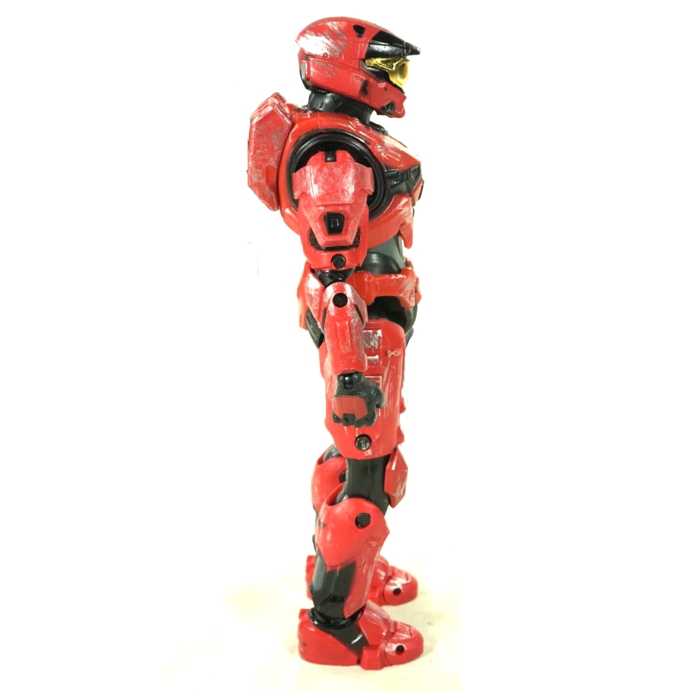 The Spartan Collection Series Red MK VII No Accessory 6.5" Loose Action Figure Figurine Toy Doll view 2