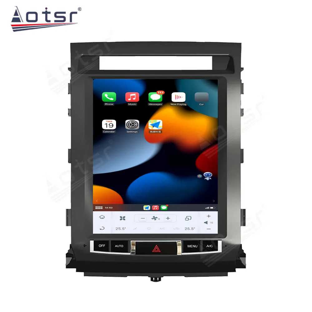 

12.1" 8-Core Android 13 Touch Screen Car Radio Stereo For Toyota Land Cruiser 2008-2015 Carplay Multimedia Player GPS Navigation