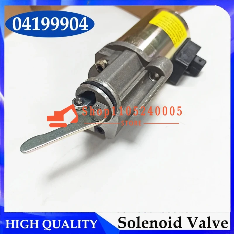 12 فولت 24 فولت 0419-9904 الملف اللولبي لإغلاق الوقود لصمام الملف اللولبي BF6M2012 BF4M2012 04199904 0419 9904
