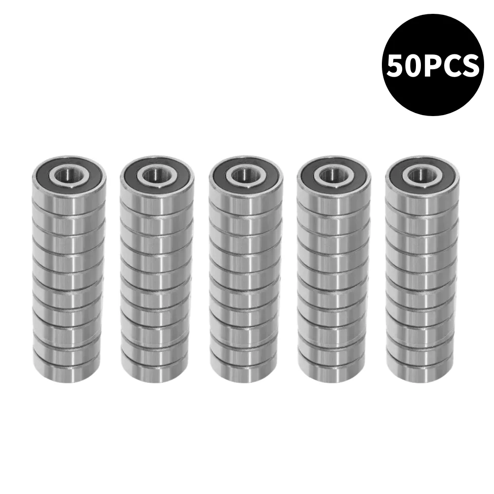 608 2RS Ball Bearing ABEC-1 8x22x7mm Sealed Deep Groove Steel Bearing 608RS Z3V3 For 3D Printer Mechanical Parts