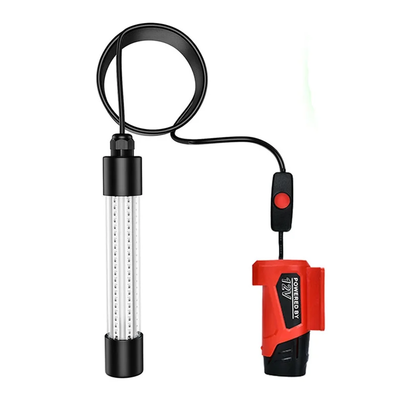 

13 В светодиодный светильник для рыбалки, 126 ламп с бусинами, водонепроницаемая лампа для поиска рыбы, привлекающая приманку, светильник для рыбалки