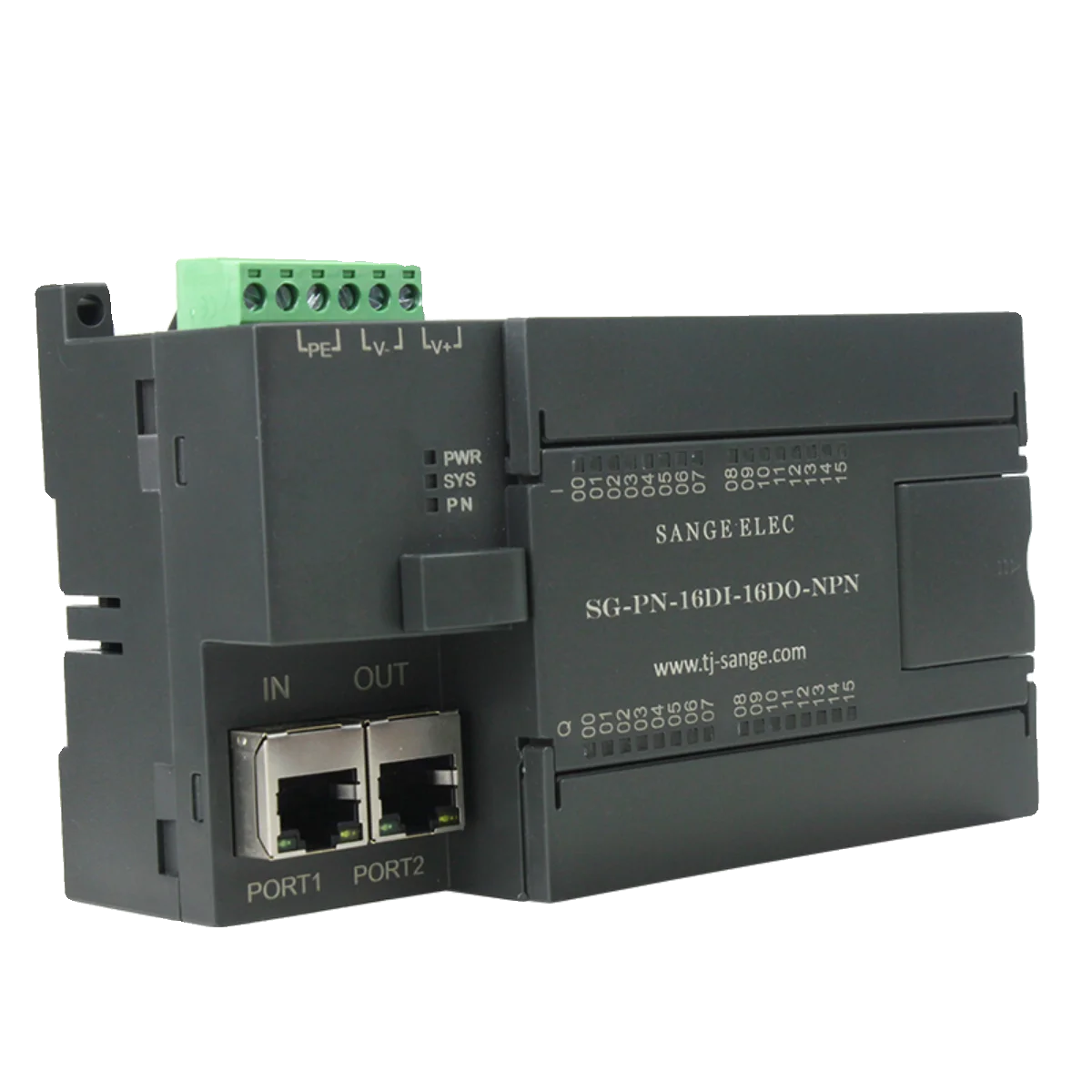 ProfiNET All-in-One Remote IO Acquisition Data Digital Relay Input/Output Module