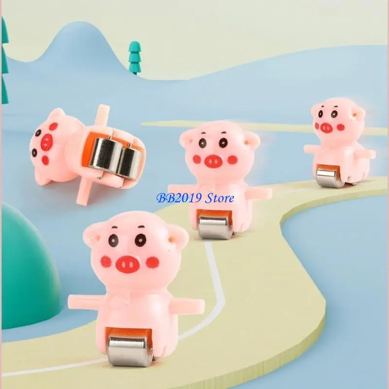 Q0KB DIY Electric Small Duck Climbing Ladder Race Track Duck Roller