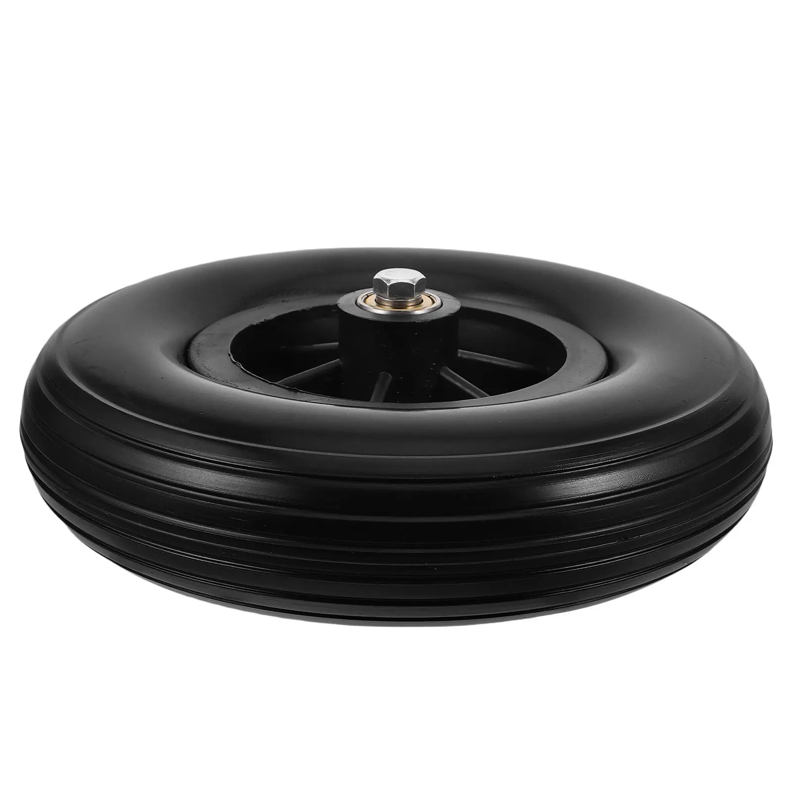 Electric Wheelchair Wheel Replacement For Wheelchair User PU Front Wheels Large Diameter Anti- Tires