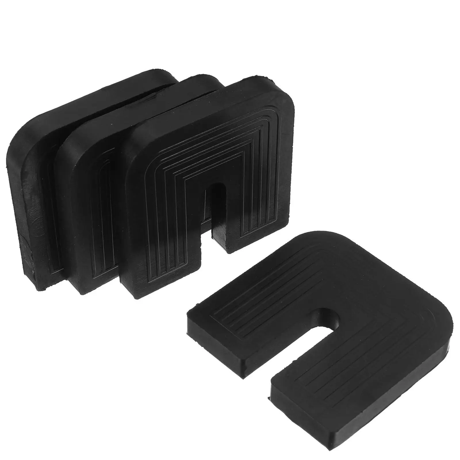 

4 Pcs Air Conditioner Shock Absorber Rubber Pads Isolation Damping Blocks Anti Mats Soundproof Base Pad AC