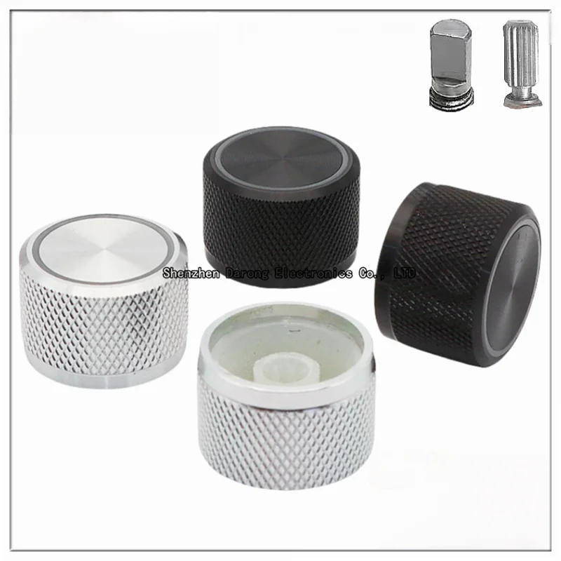 22×15 aluminum alloy transparent knobs, potentiometer/encoder adjustment caps, navigation/instrument equipment switches