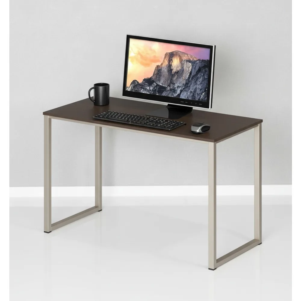 مكتب مكتب منزلي مدمج مقاس 32 بوصة مع نمط مهمة، مكتب كمبيوتر موفر للمساحة للمساحات الصغيرة والنوم ومحطة العمل