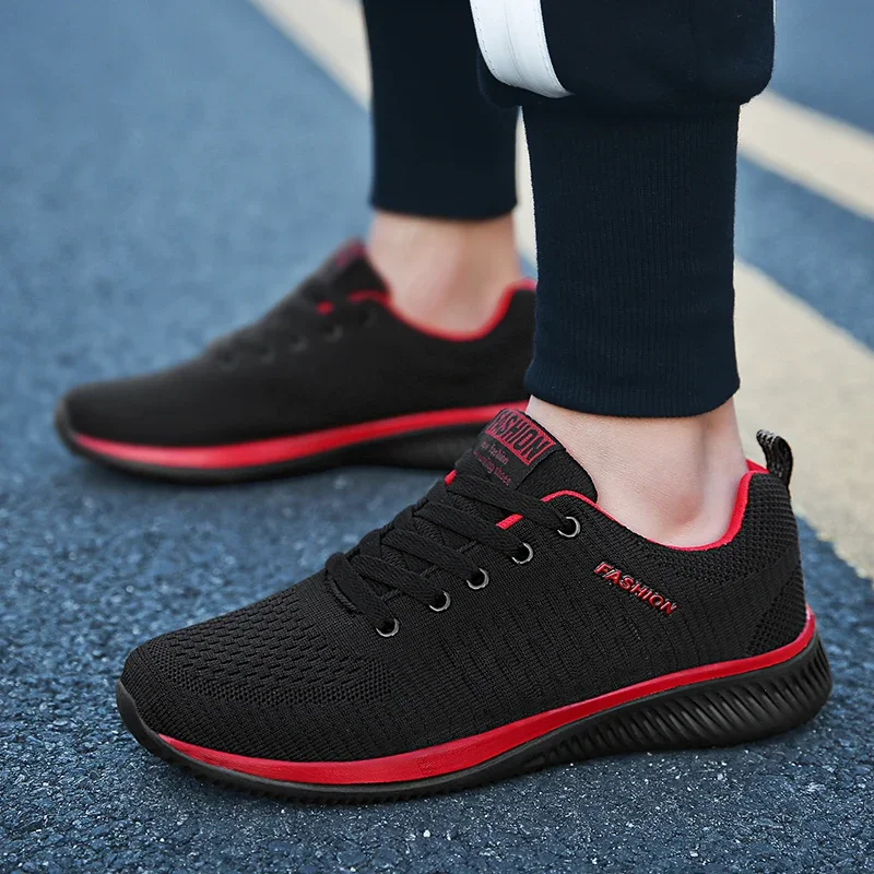 New Men Running Sneakers Women Lightweight Sport Shoes Classical Mesh Breathable Casual Shoes Male Fashion Moccasins Sneakers