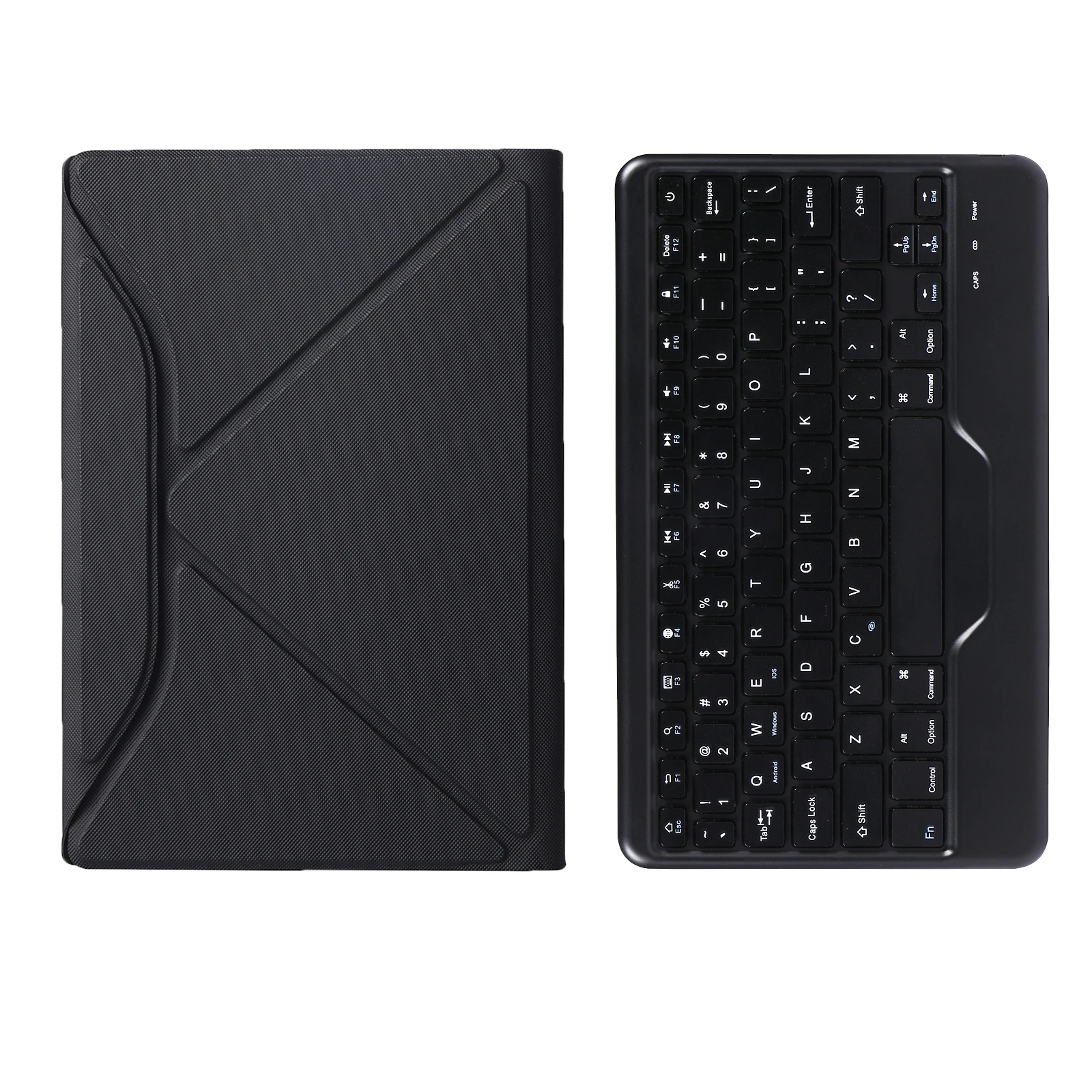 Bluetooth Keyboard with Leather Stand Case (without Backlit) for Samsung Galaxy Tab A7 10.4 (2020) (T500 / T505)