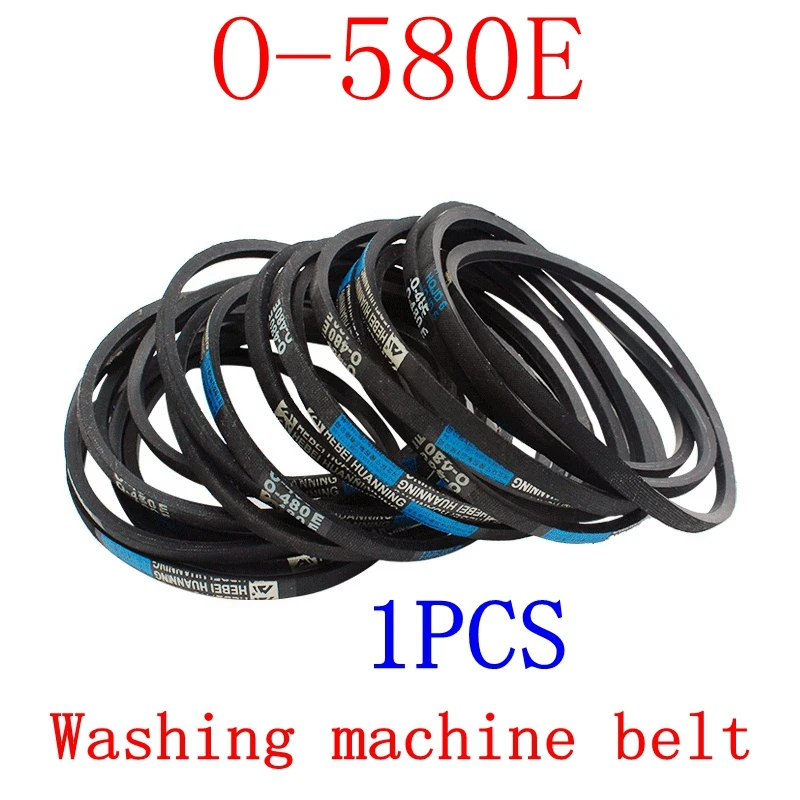 Ceinture de machine à laver Pièces d'accessoires de bande transporteuse O-580E Convient aux machines à laver de diverses marques