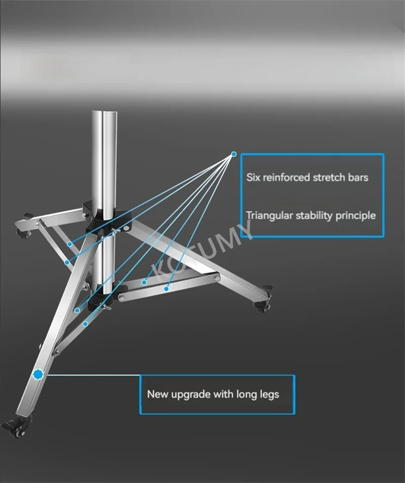 Folding Lamp Installation Lifting Bracket Stainless Steel Repair Light Lamps And Lanterns Installation 3.4M/3.7M/4.3M