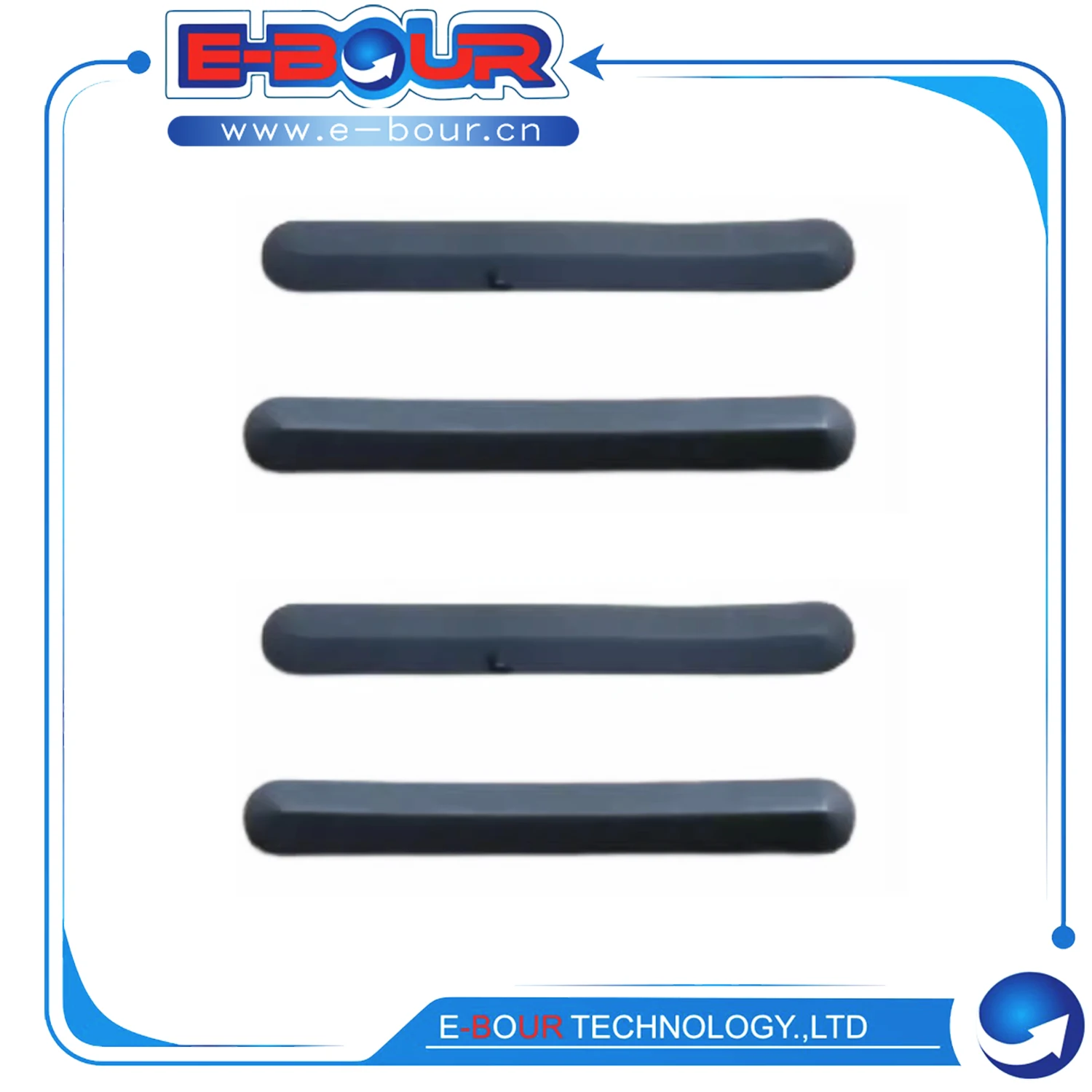 4pcs/Set Laptop Lower Case Rails for H 15G-BR 15-BS BU BW 250 255 G6 TPN-C129 TPN-C130 Notebook Bottom Cover Rubber feet