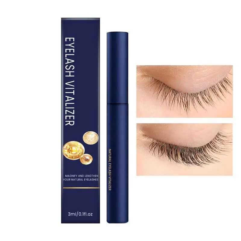 Máscara rizadora para mujer, cepillo ultrafino grueso, extensión de pestañas, rímel negro impermeable, cosméticos para ojos, herramienta de maquillaje de belleza