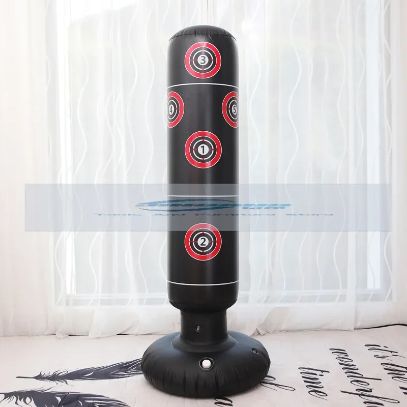 

Fitness Children's Adult Boxing Inflatable Sandbag Tumbler Adult Boxing Column Vertical Boxing Tumbler Catharsis Column