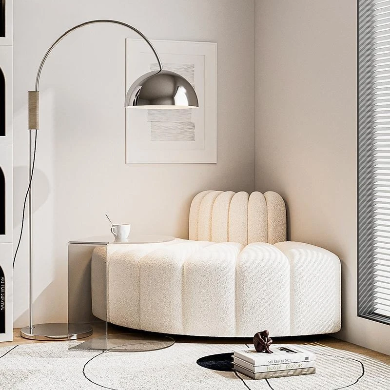 أريكة قماشية كاجوال ذات زاوية وحدات واحدة #2