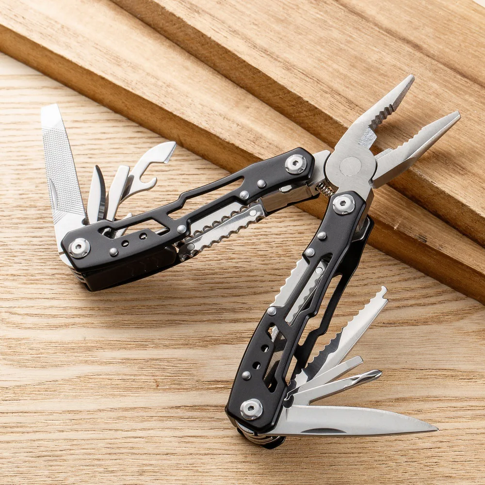 

Многофункциональные плоскогубцы, складной нож, многофункциональный нож, высокая твердость, острый, портативный, компактный, для кемпинга, пешего туризма, скалолазания, выживания