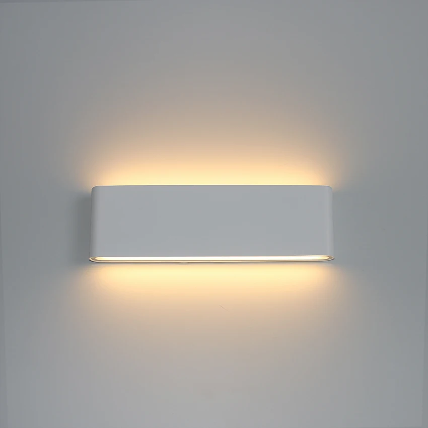 20W LED aluminium IP65 waterdichte buitenwandlamp 30 cm, dubbelzijdige verlichting voor veranda/tuin/garage 110V 2220V