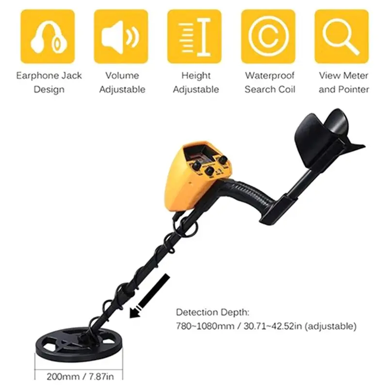 Metal Detector GTX5030 Metal Detector GTX5030 Detecting Tool Underground Gold Finder