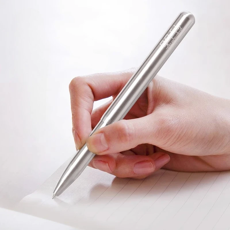 

Stainless Steel Limited Edition Unisex Pen Metal Business High-end Student Ballpoint Pen Luxury Writing Instrument Gel Pen Gift