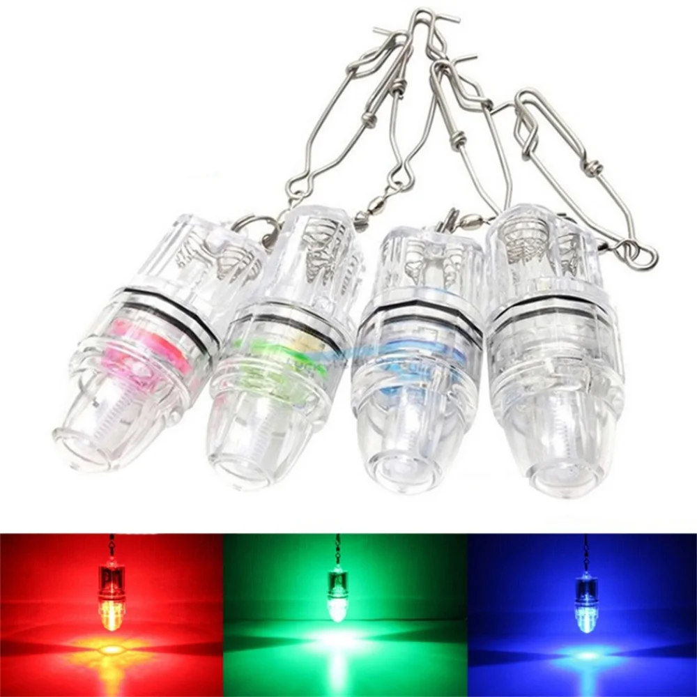 

Underwater Light Fishing Lamp Deep Drop LED Fish Attracting Indicator Lure Bait Fishing Tools 2100 ft 700m Bright Fish Blinking