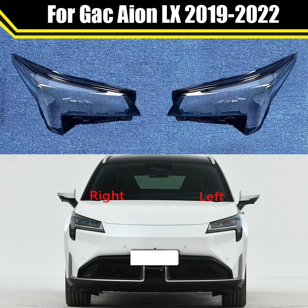 

Car Front Headlamp Mask Lamp Transparent Lampshade Shell Headlight Cover For Gac Aion LX 2019-2022 Auto Light Housing Case