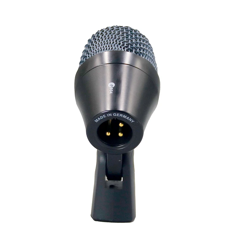 E904 Wired Cardioid Dynamic Drum Microphone for Stage Performance & Karaoke Metal Micrfono Instrument for Stage Entertainment