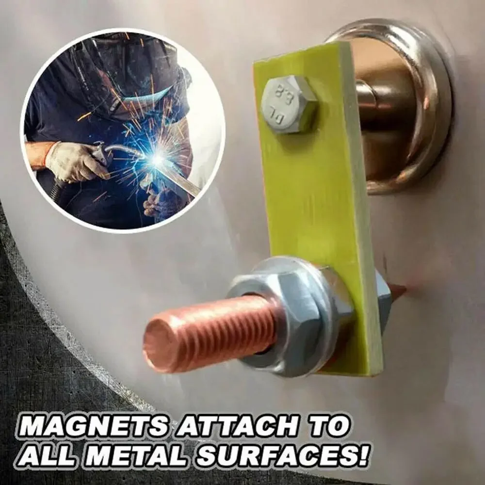 Magnetic Welding Support Ground Clamp Welding Magnetic Head Safety Wire Holder With Copper Tail Welding Equipment