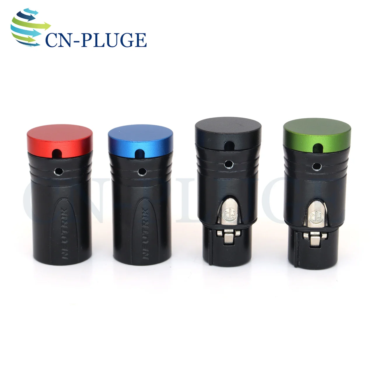 DIY Low Profile XLR 3Ppin Female /XLR 3Pin Male Right Angle 90° Degree Rotatable NEURIK Audio Plug Professional Recording Studio