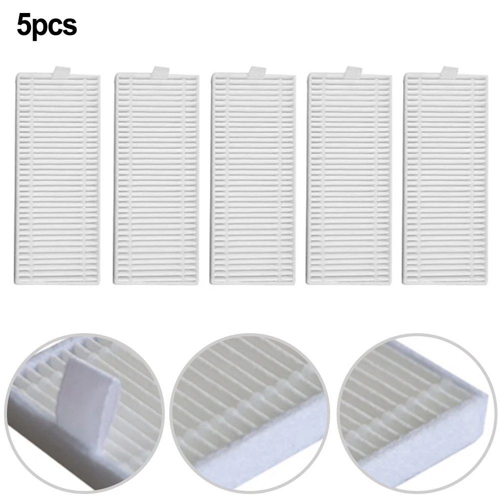 5PC Filters Kits For Grundig VCR 4230 VCR 6230 VCR 7230 Robot Vacuum Cleaner Replacement Side Brush Filter Mop Cloth