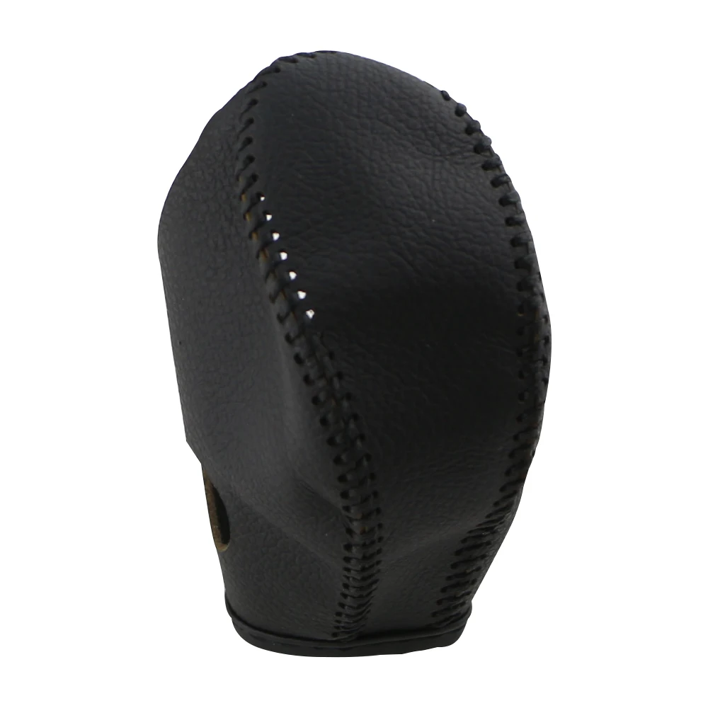 LHD Leather Car AT Gear Shift Knob Cover Gear Collars for Nissan Teana Altima 2013 - 2018 Bluebird 2015 - 2018 Accessories