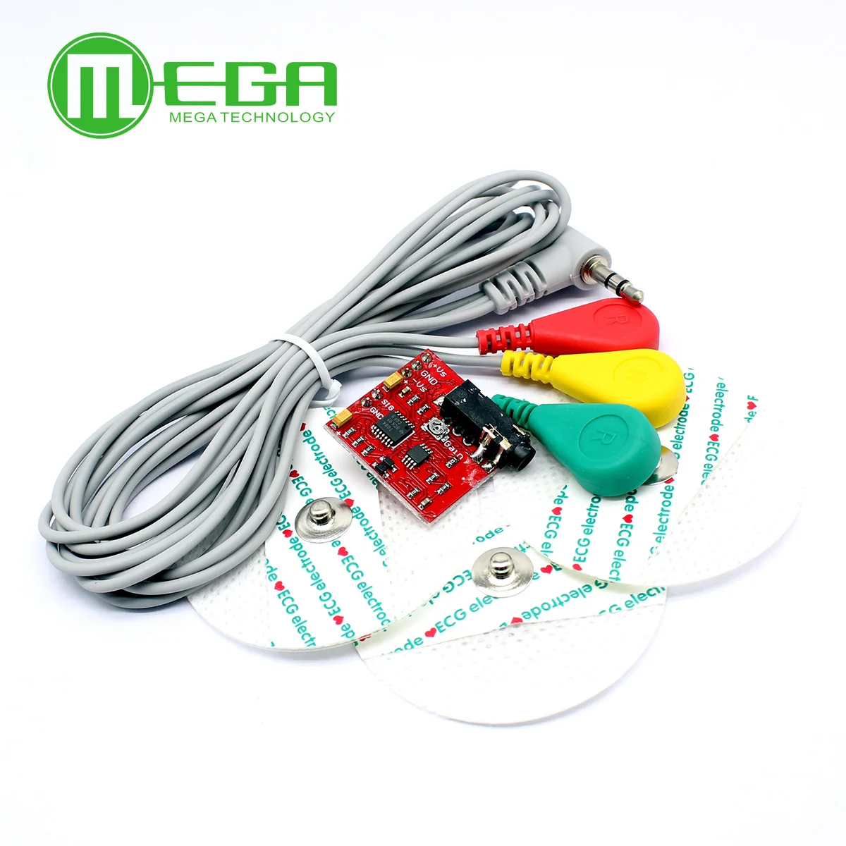 Muscle Signal Sensor Emg Sensor Controller Detects Muscle Activity For Arduino