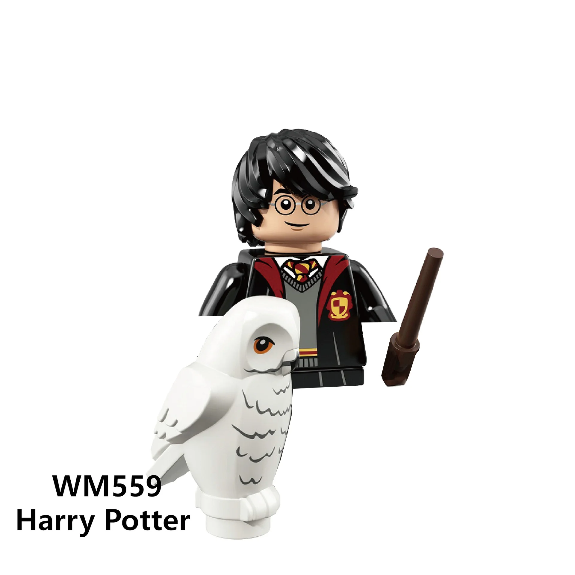 Película clásica de Harry Potter, bloques de construcción, mini ladrillos para niños, juguete, modelo de ensamblaje, regalos, casa mágica, juguetes para niños