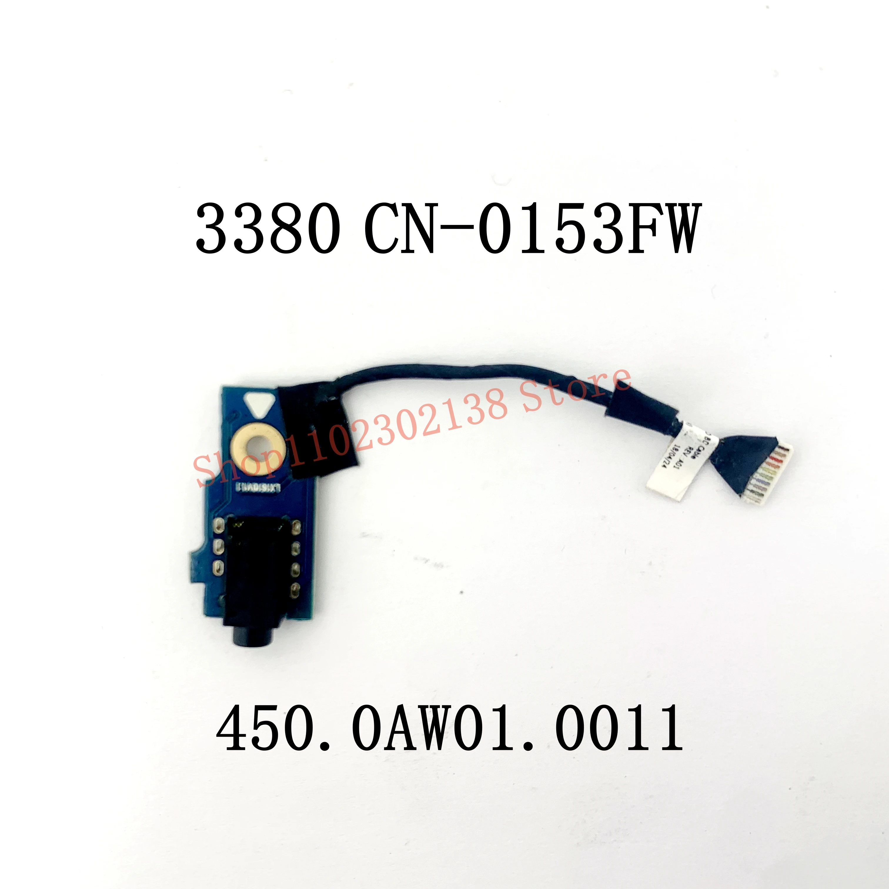 CN-0153FW 0153FW 153FW High Quality For Dell Latitude 13 3380 Cable Audio Board 450.0AW01.0001 450.0AW01.0011 100%Full Tested OK