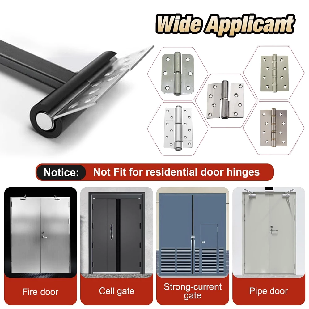 표준 게이지 헤비 듀티 힌지. 134 및. 180 게이지 상용 문짝 힌지 조정 도구, 힌지 벤더, 힌지 조정 렌치 도구