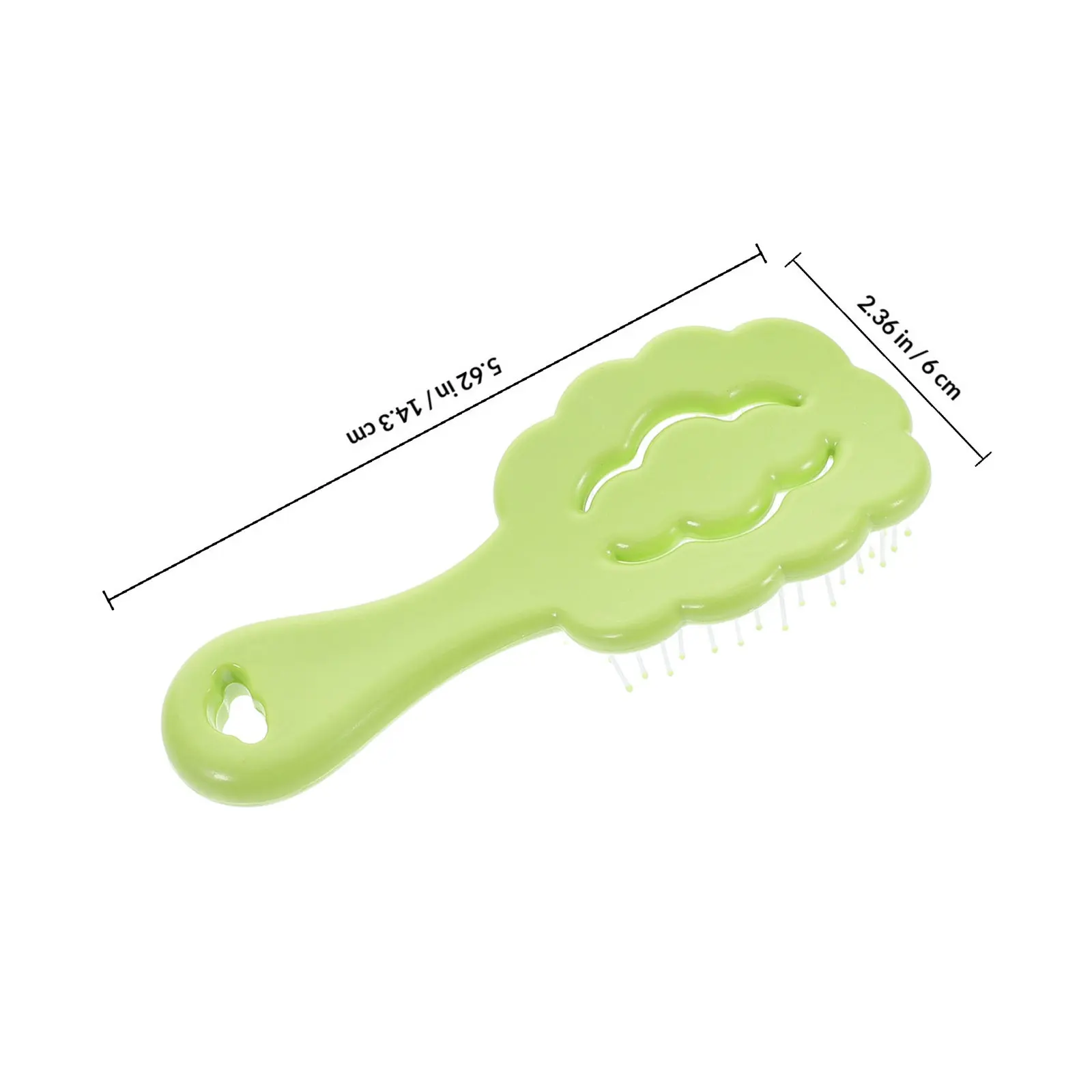 Adorable Cloud Detangling Brush Kids Hair Comb Painless Scalp Massager for Toddler Girls Curly Thick Hair Wet Or Dry