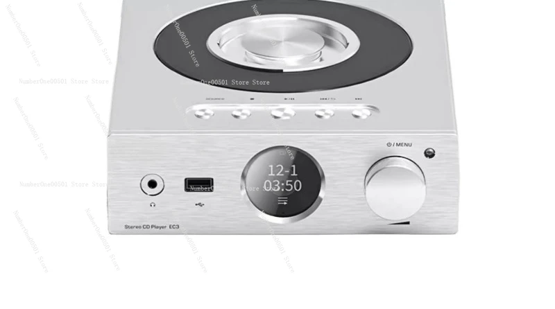 

Hi-Fi CD Player - High-Resolution Audiophile Desktop Disc Player with DAC for Home/Office Music Listening