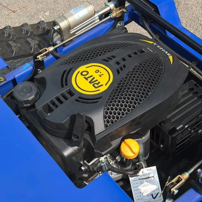 Robot télécommandé tondeuse à gazon automatique tondeuse à gazon sur chenilles sans fil tondeuse à gazon à couple élevé jardin cour