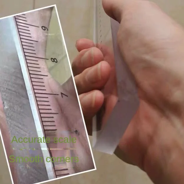 PC Endurance Board Ruler Chen Hegao Ruler Chen Hegao Straight Ruler Endurance Board Thickened Chen Hegao The Same Ruler