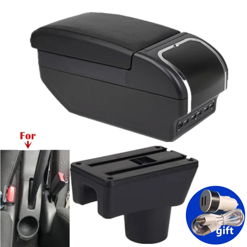 For Mitsubishi Attrage Mirage Armrest Box For Dodge Attitude Mitsubishi Space Star Car Armrest Storage Box Car Accessories