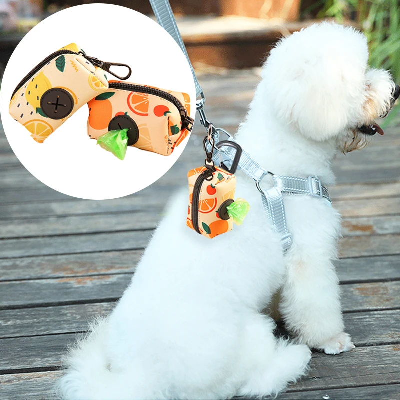 

Portable Colorful Design Dog Poop Bag Holder Hangingable Cute Pet Waste Garbage Dispenser Outdoor Dog Walking Cleaning Supplies